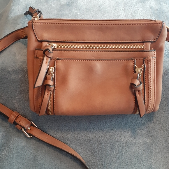 Violet Ray Brown Crossbody Purse - Picture 2 of 6